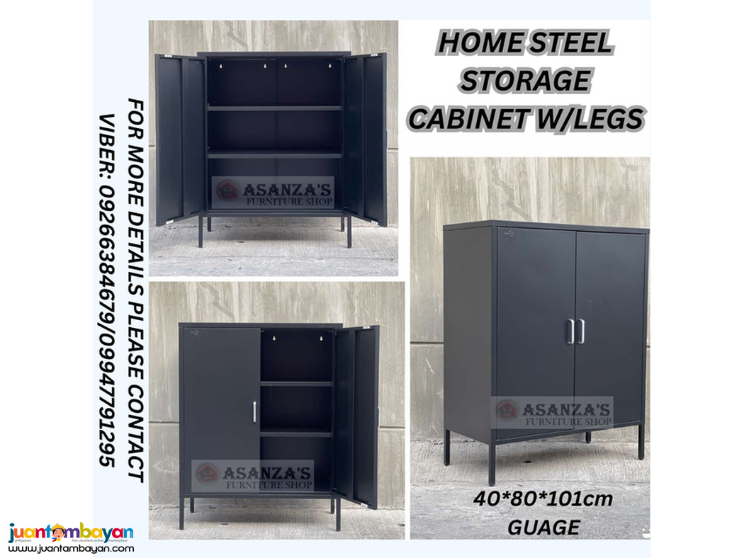 STEEL STORAGE CABINET WITH LEGS