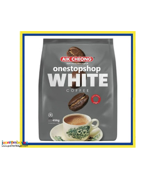 Aik Cheong 3-in-1 White Coffee (Less Sweet) 12x38g