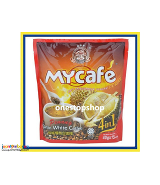 My Cafe Penang 4 in 1 Durian White Coffee 15 x40g