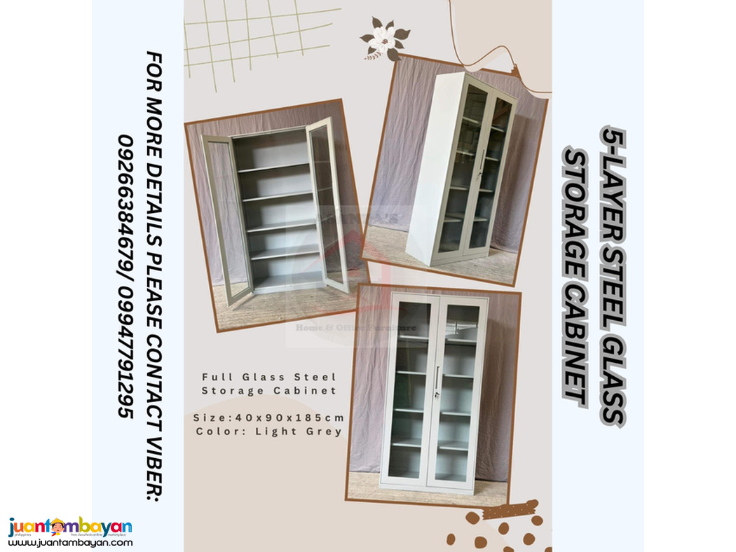 5-LAYER STEEL GLASS CABINET