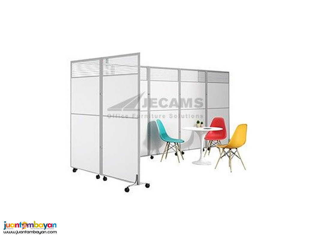 Jecams Inc's- Movable Partition – Practical & Easy Space Divider