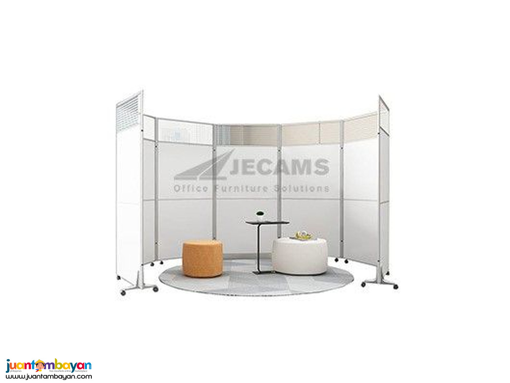 Jecams Inc's- Movable Partition – Practical & Easy Space Divider