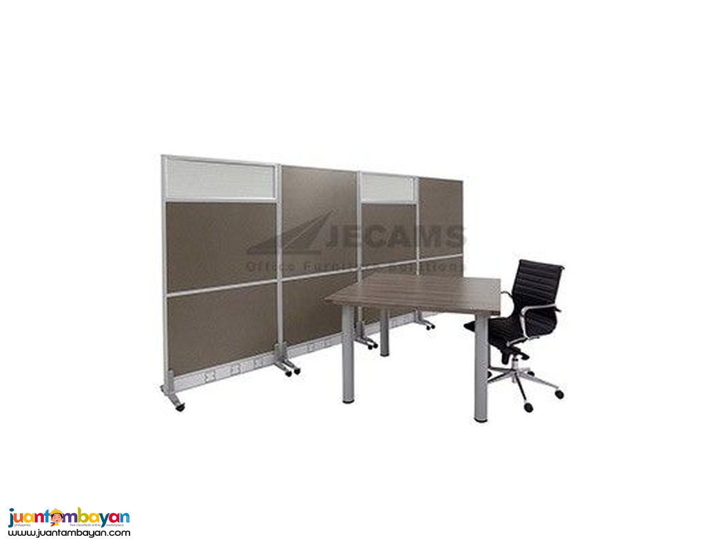 Jecams Inc's- Movable Partition – Practical & Easy Space Divider