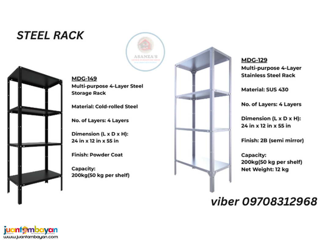 HEAVYDUTY STEEL RACK,