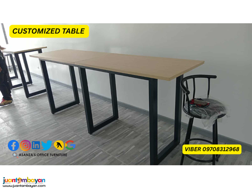 CUSTOMIZED  TABLE [ LAMINATED ]