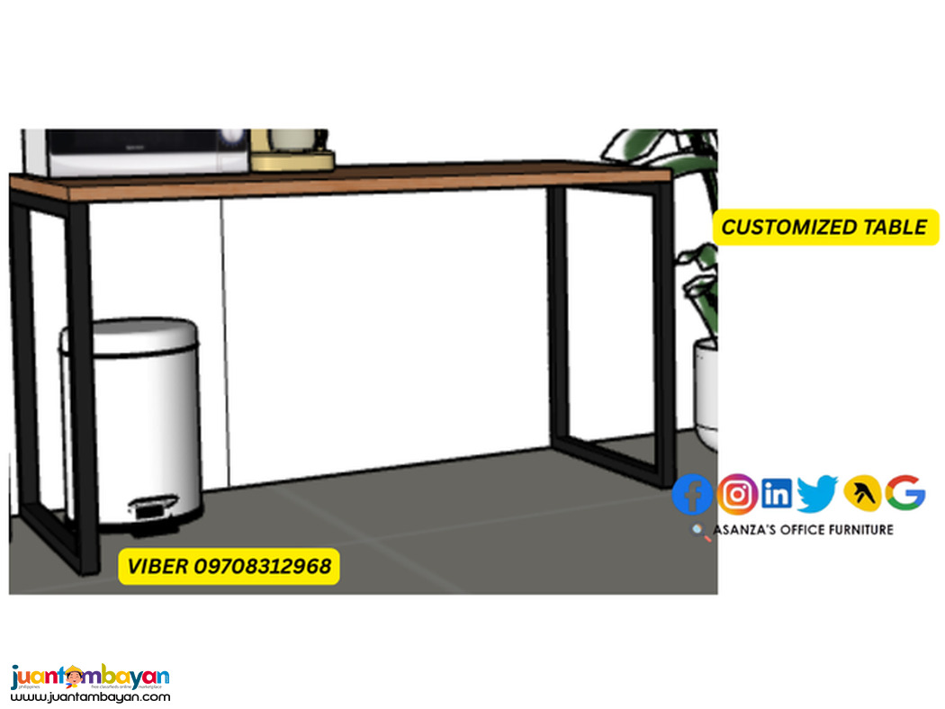 CUSTOMIZED  TABLE [ LAMINATED ]