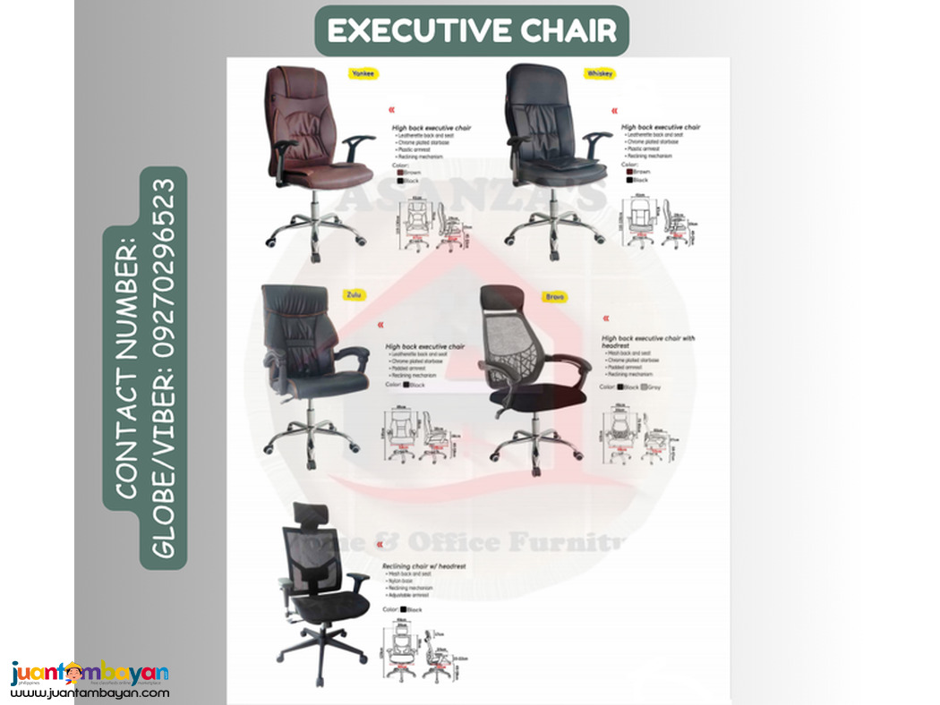 OFFICE CHAIR | EXECUTIVE OFFICE CHAIR 