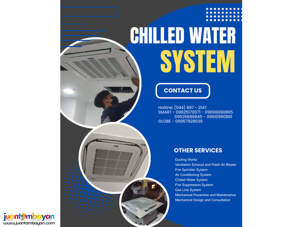 CHILLED WATER SYSTEM // Supply and Installation >>>>