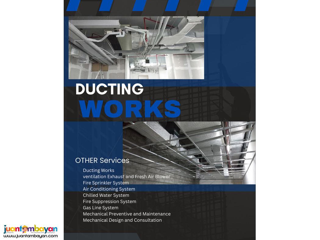 DUCTING WORKS // Supply and Installation 