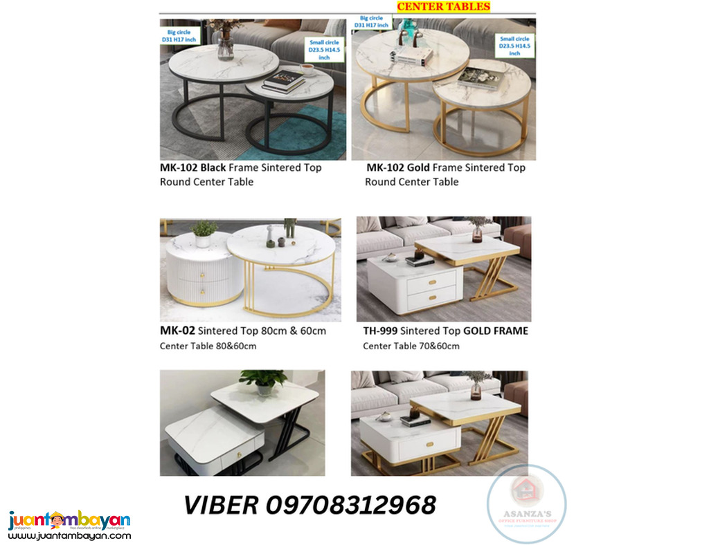 CUSTOMIZED CENTER TABLE