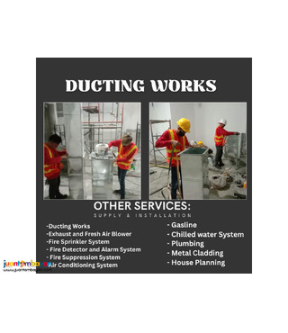 Professional Ducting Works & Installation Services