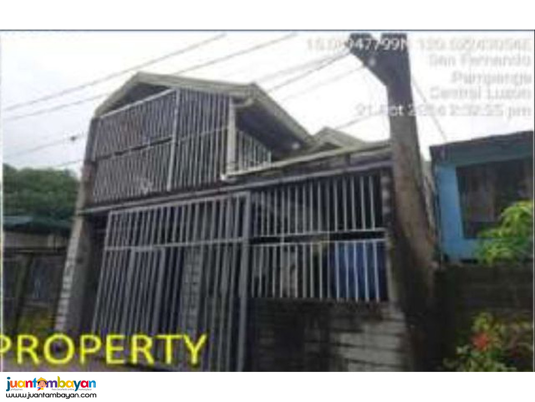 Foreclosed Property for sale in BRGY. SAGUIN, SAN FERNANDO, PAMPANGA