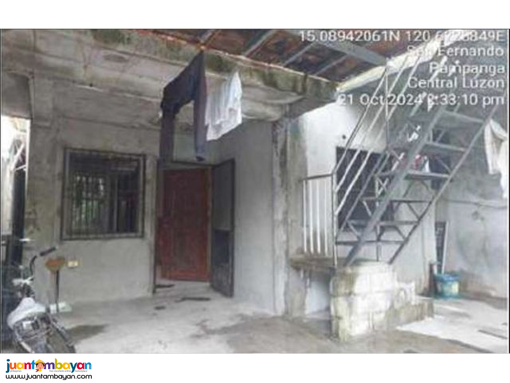 Foreclosed Property for sale in BRGY. SAGUIN, SAN FERNANDO, PAMPANGA