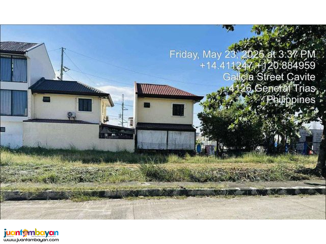 FORECLOSED lot for sale in ANTEL GRAND VILLAGE  GEN. TRIAS, CAVITE