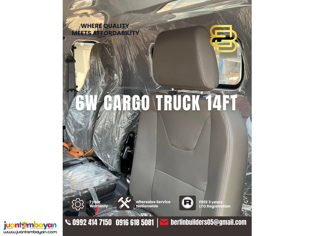 6-wheeler Drop Side Cargo Truck 14ft Sinotruk 