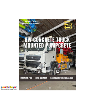 CONCRETE PUMPCRETE MIXER TRUCK SINOTRUK HOWO