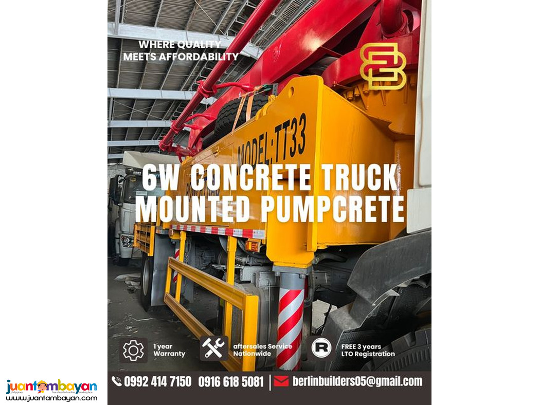 CONCRETE PUMPCRETE MIXER TRUCK SINOTRUK HOWO