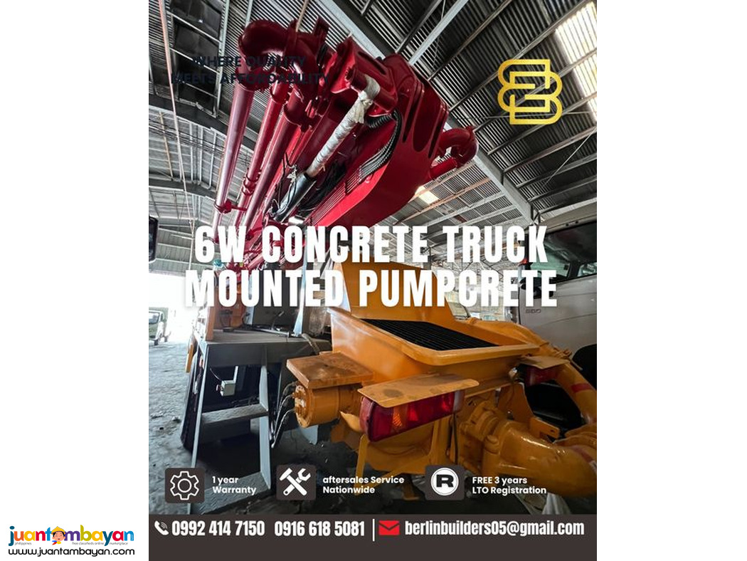 CONCRETE PUMPCRETE MIXER TRUCK SINOTRUK HOWO