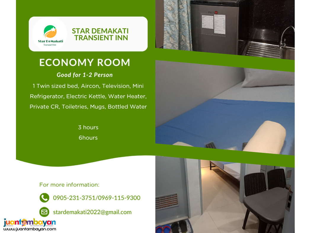 Open 24 hours. Check in anytime. No standard check in time