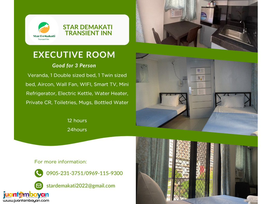 Open 24 hours. Check in anytime. No standard check in time