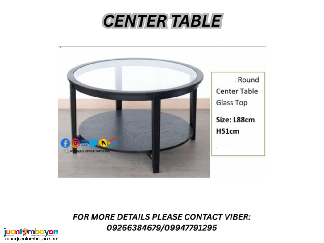 NEW CENTER TABLE