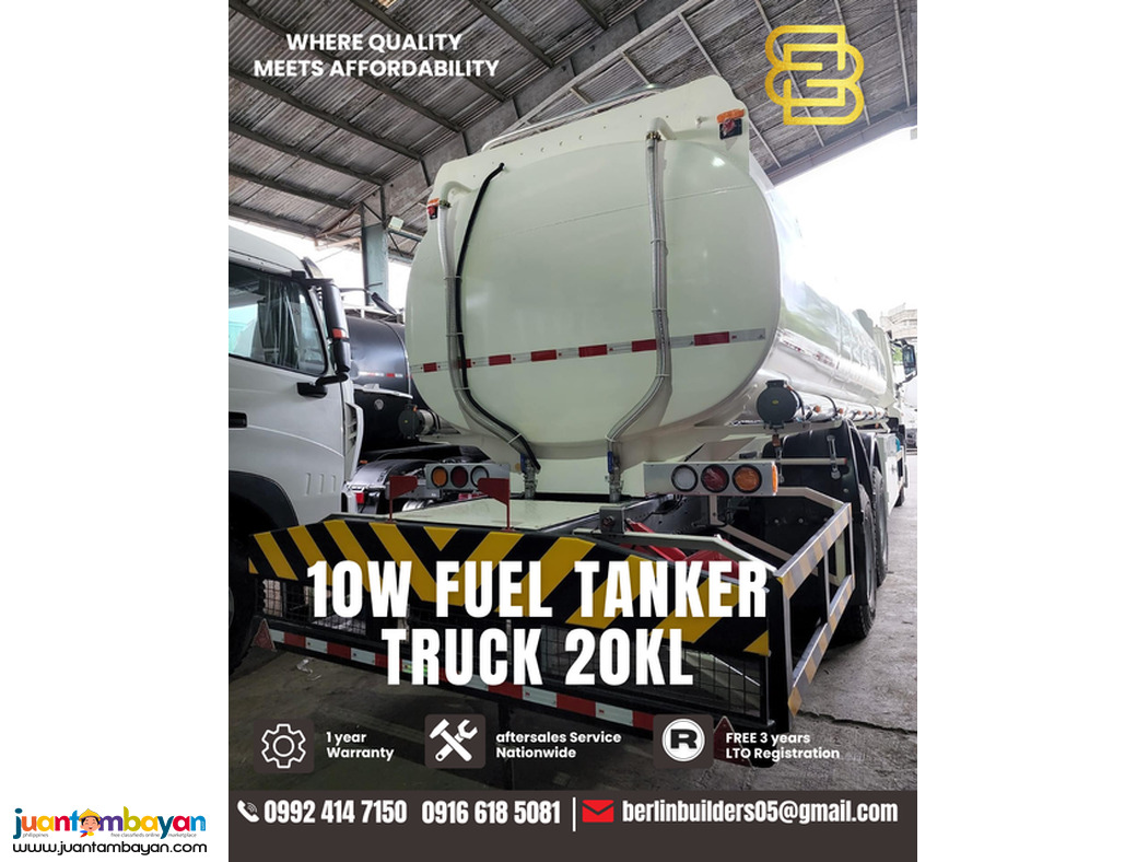10 wheeler Fuel tanker truck 20,000 liters sinotruk howo NX