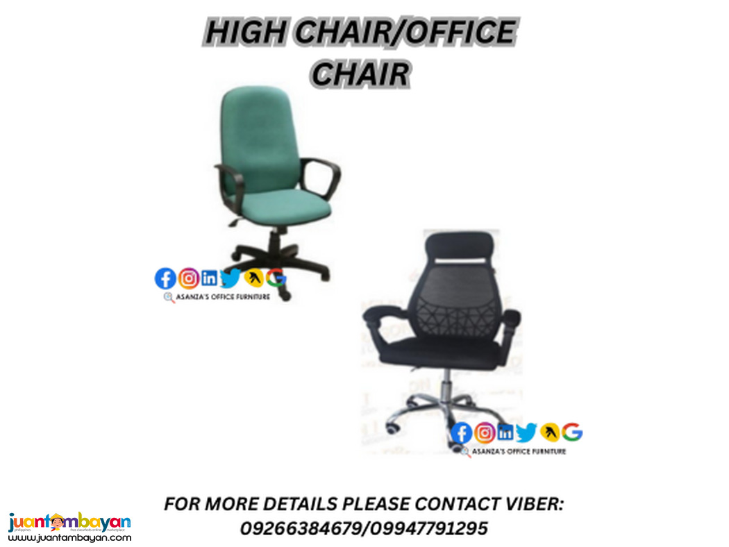 EXECUTIVE HIGH CHAIR/OFFICE CHAIR
