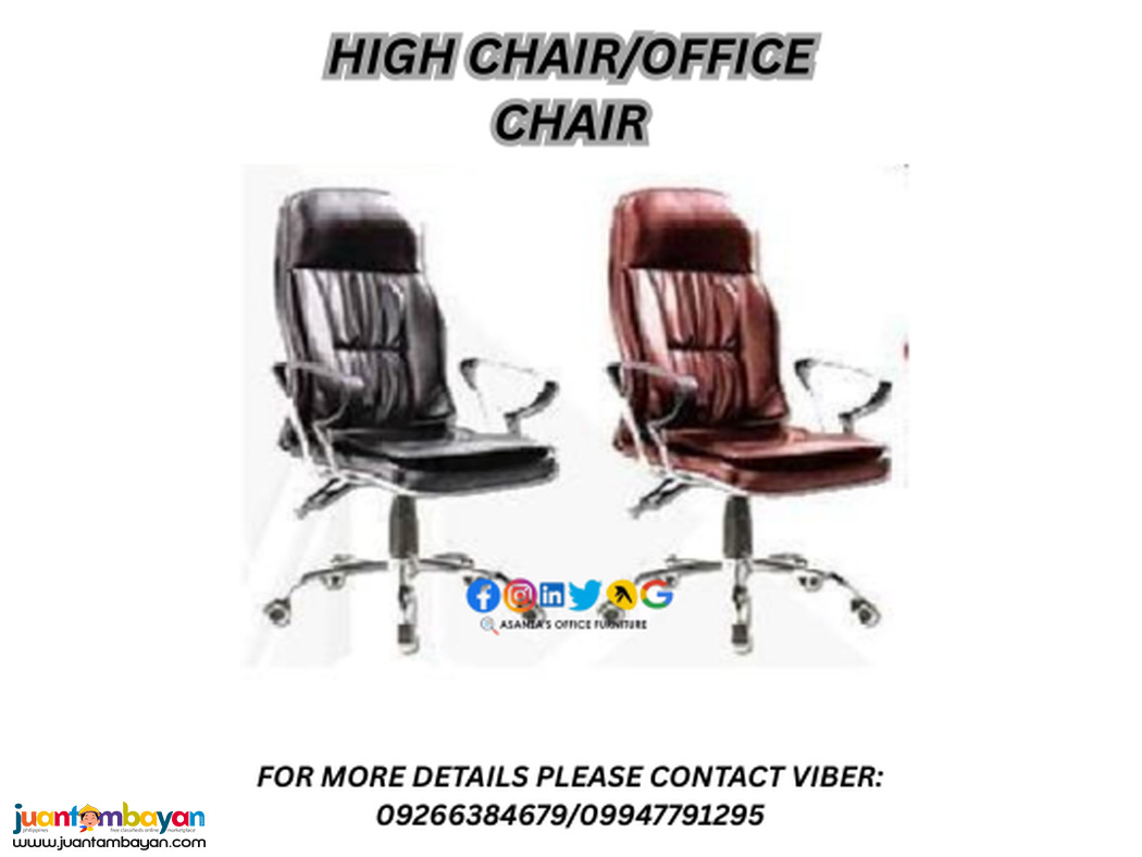 EXECUTIVE HIGH CHAIR/OFFICE CHAIR