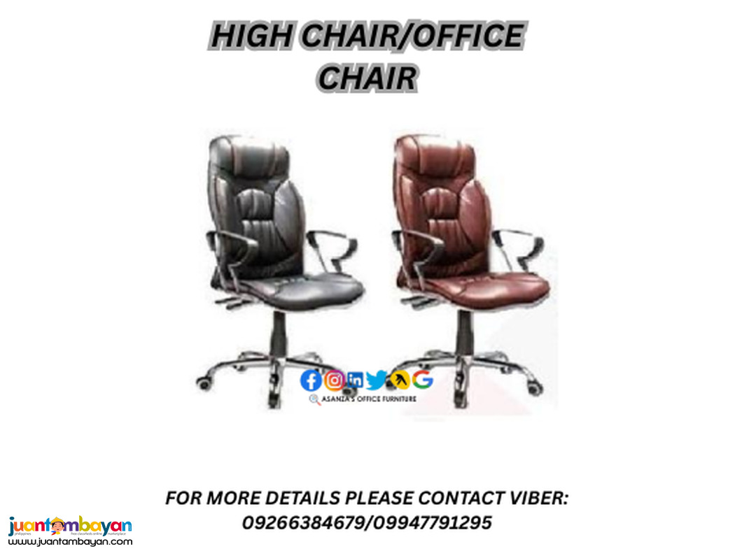 EXECUTIVE HIGH CHAIR/OFFICE CHAIR