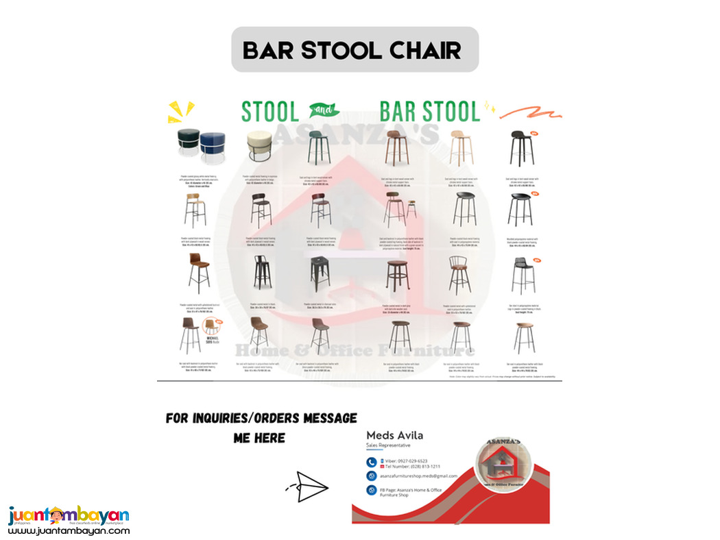 BAR CHAIR | BAR STOOL CHAIR 