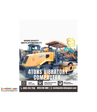 vibratory road roller compactor 4tons xcmg xs400j