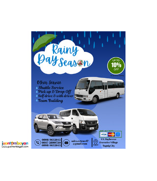 Coaster 28 Capacity for rent 