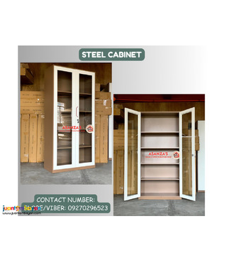 GLASS DOOR STEEL CABINET 