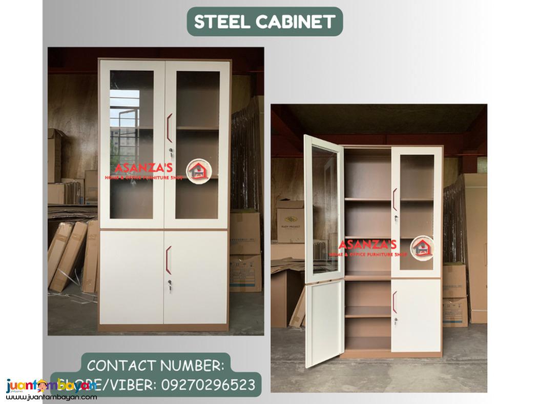 GLASS DOOR STEEL CABINET 