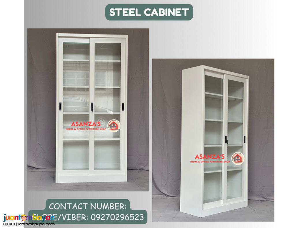 GLASS DOOR STEEL CABINET 
