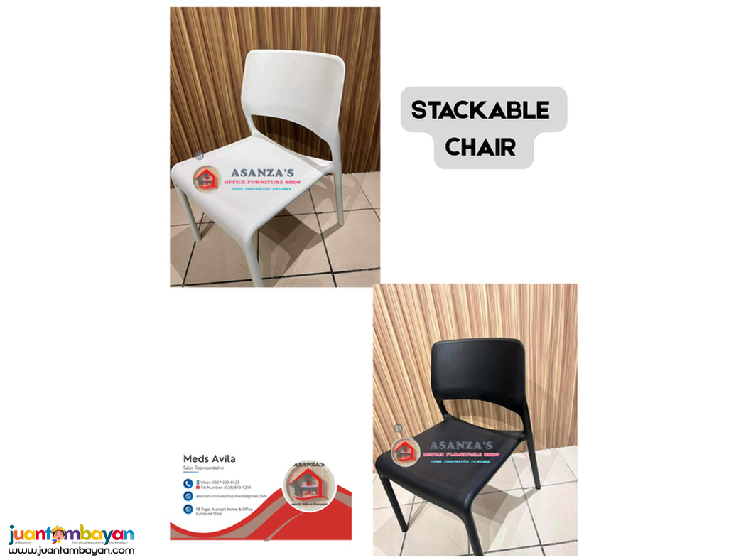 STACKABLE CHAIR | PANTRY CHAIR | AESTHETIC CHAIR 
