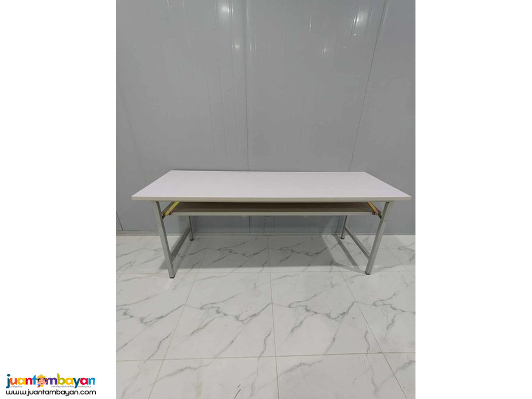 STEEL PANTRY TABLE WITH LAYER