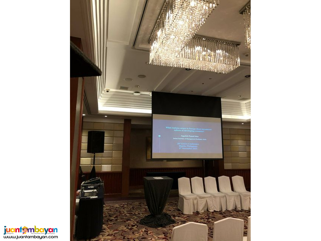 Projector 6500 Ansi Lumens Rental for Events