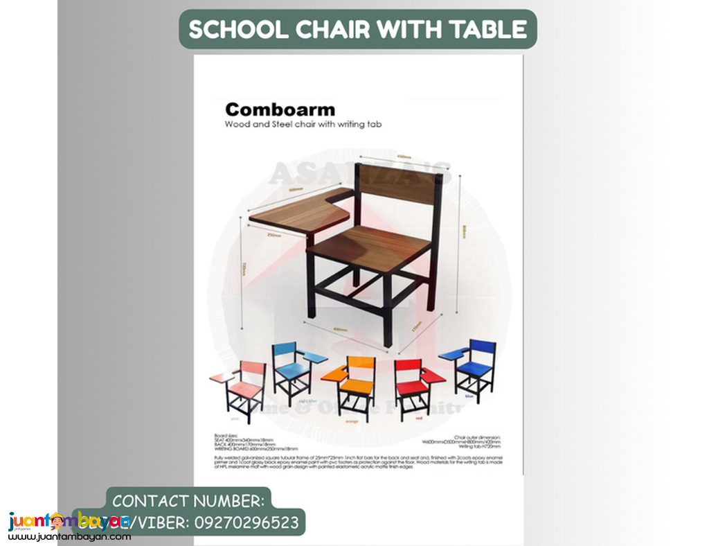 KIDDIE SCHOOL CHAIR 