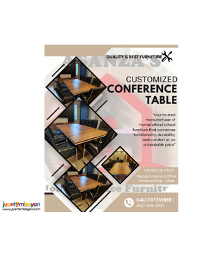 8-10 SEATER CUSTOMIZED CONFERENCE TABLE 