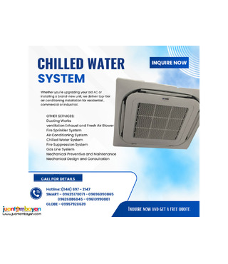 chilled water System ///// Supply and installation _____