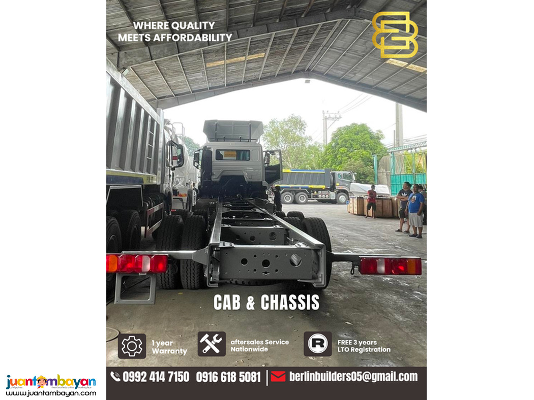 cab and chassis sinotruk 6 wheeler 14ft, 17ft brand new for sale
