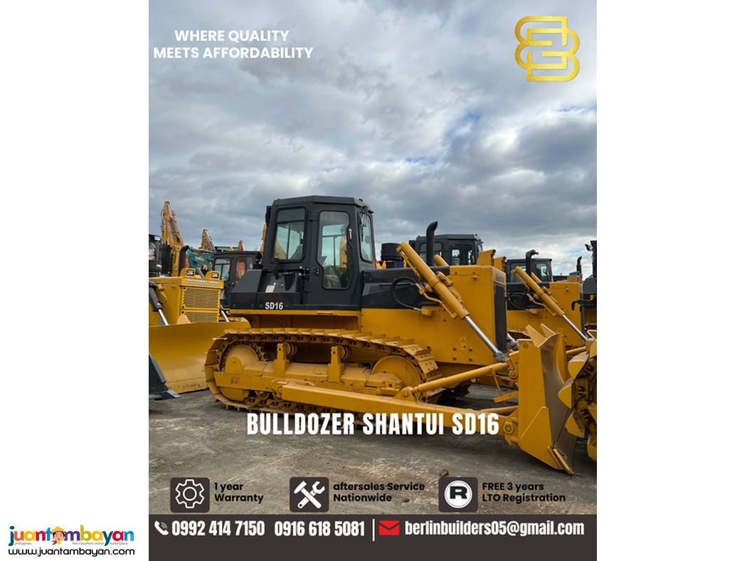 bulldozer shantui sd16 angle type and swampy type brand new for sale