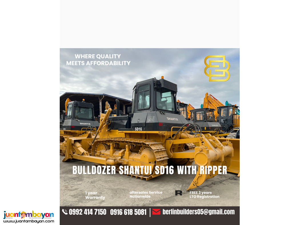 bulldozer shantui sd16 angle type and swampy type brand new for sale