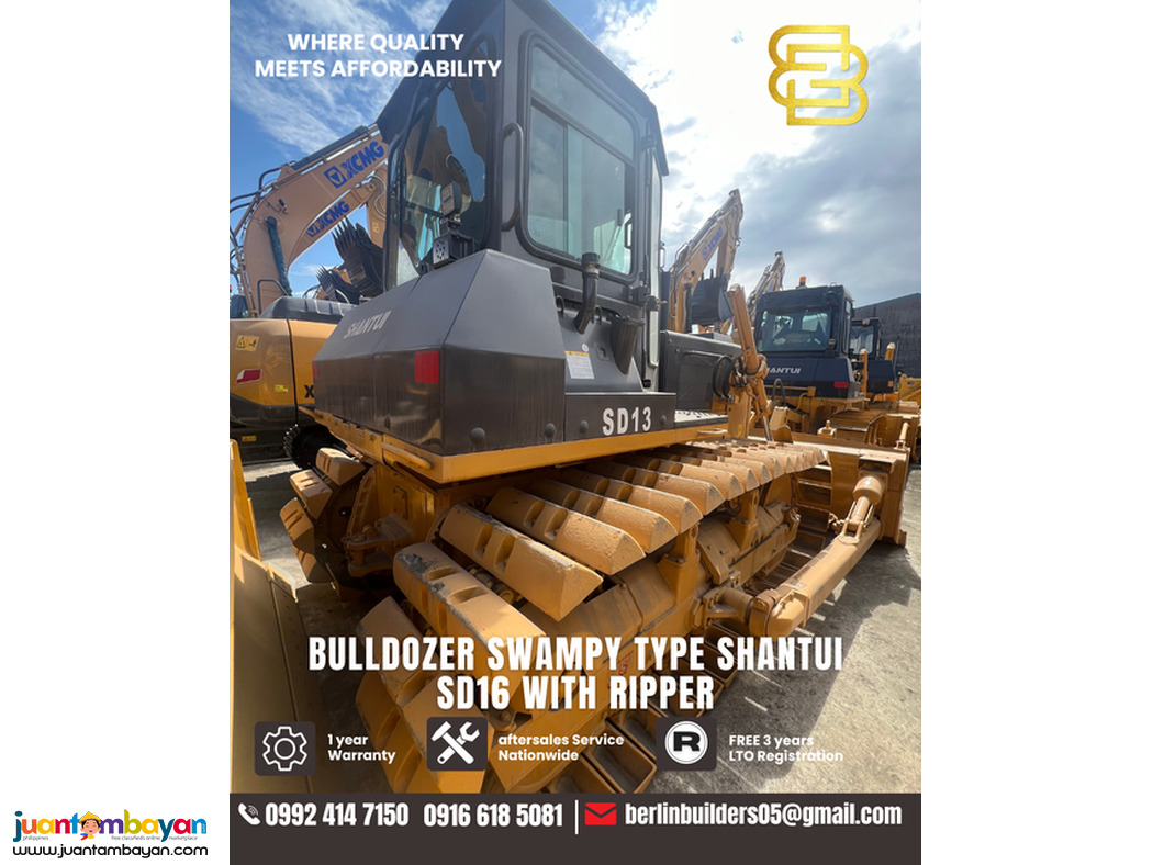 bulldozer shantui sd16 angle type and swampy type brand new for sale