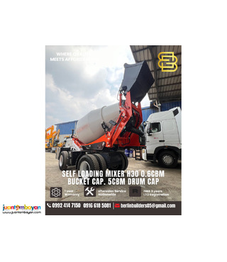 self loading mixer powerquip h30 brand new for sale