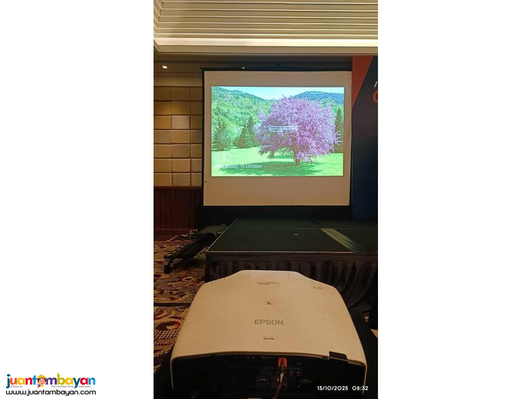 Projector 6500 Ansi Lumens Rental for Events