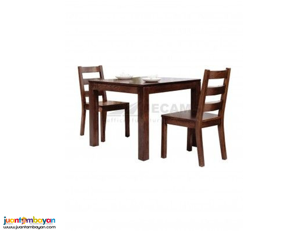 Space-Saving Dining Set for Condos | Jecams Inc. Wood Furniture