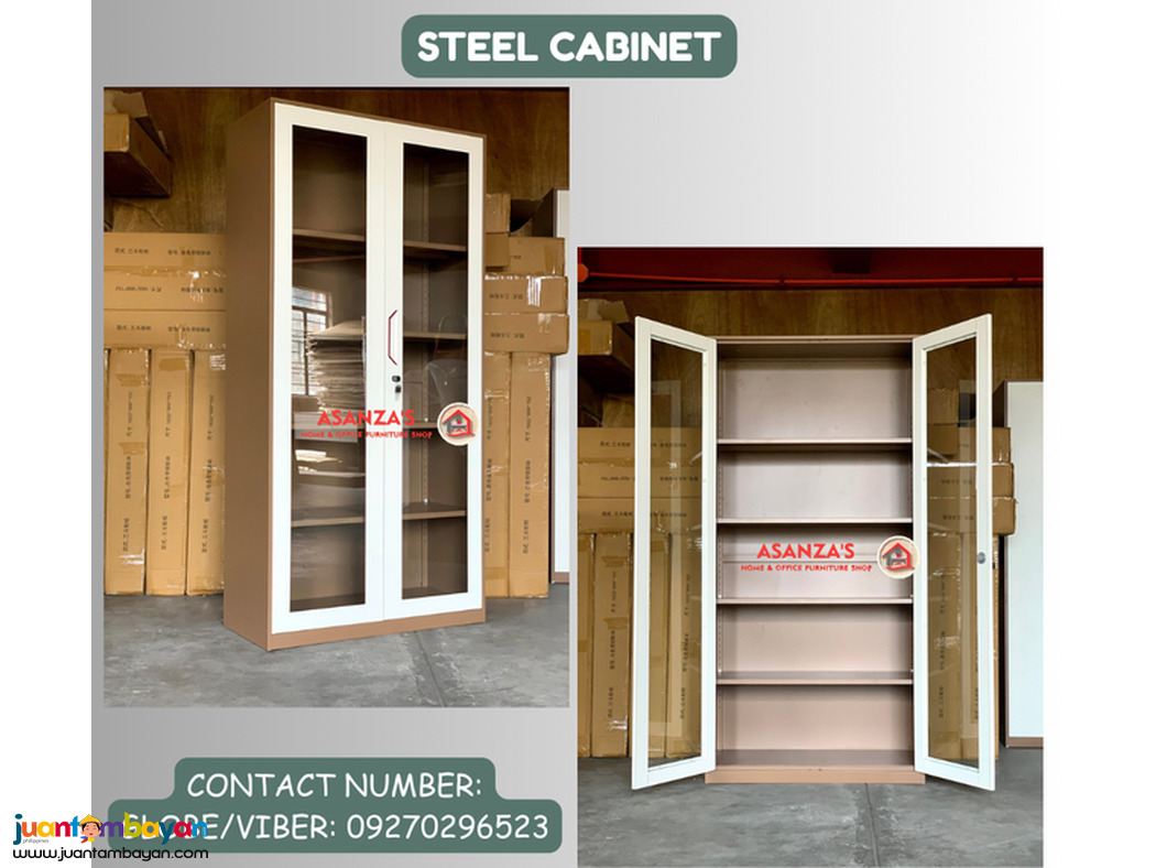 GLASS D O O R STEEL CABINET
