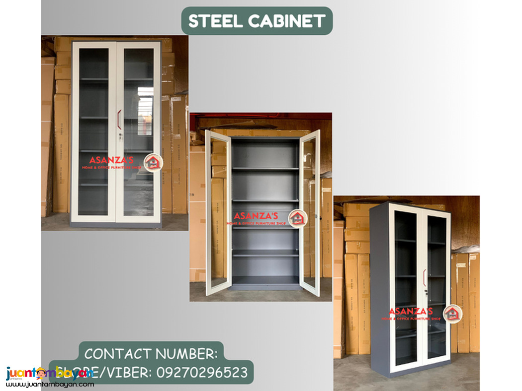 GLASS D O O R STEEL CABINET